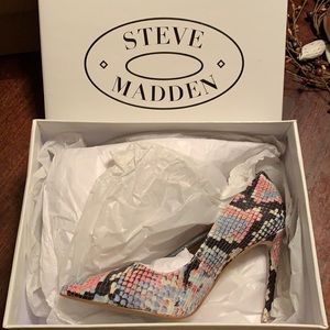 Steve Madden VALA Pastel Multicolor Heels